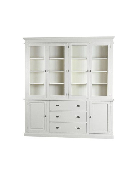Vaisselier Bianca 4 vitrines
