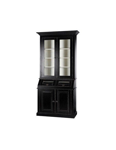 Vaisselier Nera 2 vitrines