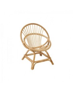 Fauteuil enfant Didier en canne naturelle 820S