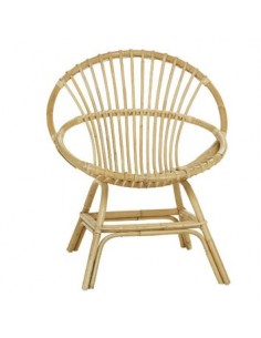 Fauteuil Brigitte en canne naturelle 820XL