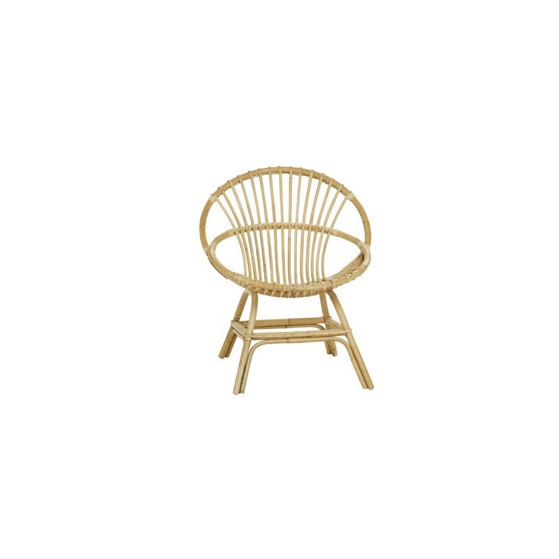 Fauteuil Brigitte en canne naturelle 820XL