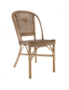 Chaise Albertine en finition patiné 890-PAT