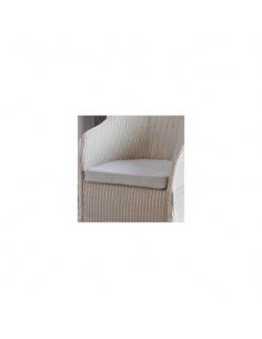 Option coussin pour Fauteuil Sidonie en loom I1313L avec tissu T525
