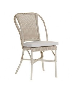 Coussin pour Chaise Albertine 890-NAT/PAT/NV tissu T552