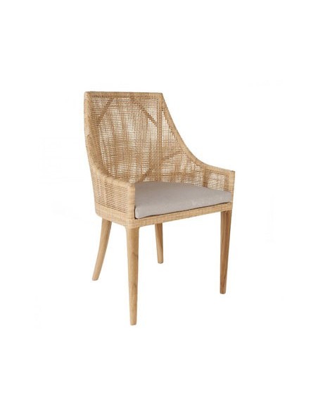 Option coussin pour Fauteuil de table Deauville 463 tissu T525