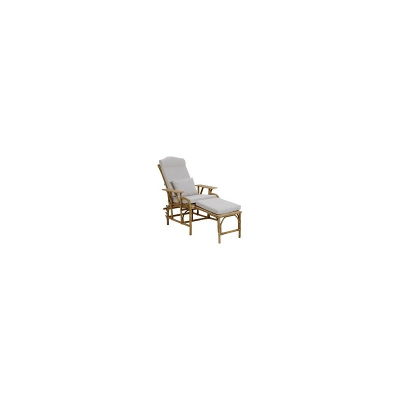 Coussin pour Chaise longue Grand-mère 859-NAT/PAT tissu T552