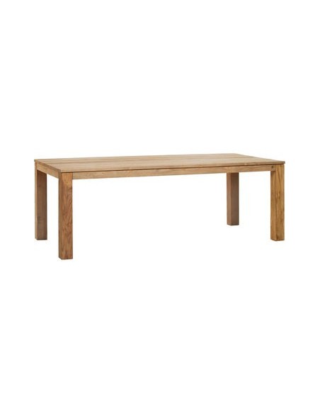Table en teck brossé naturel Drift 220 x 100 M31T