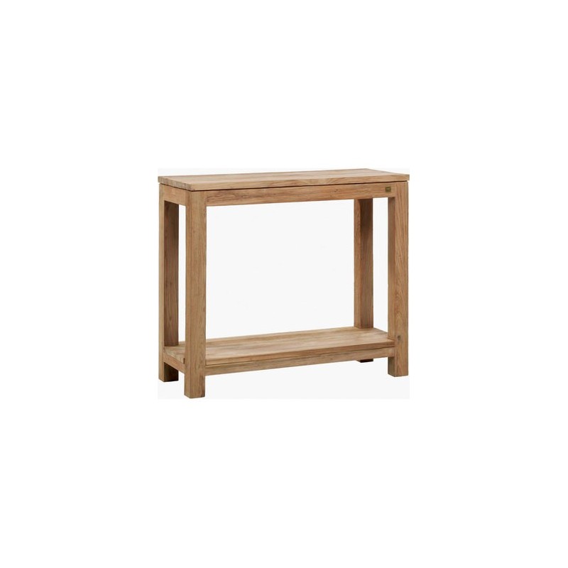 Console en teck brossé naturel Drift M51T