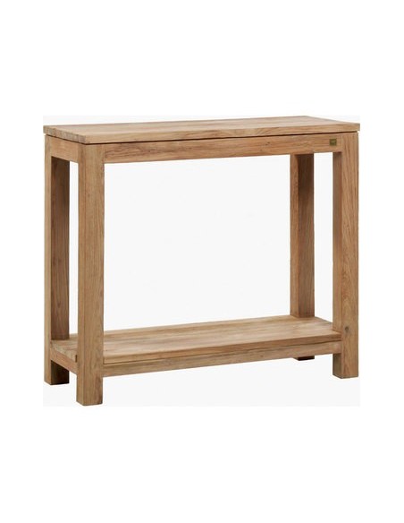 Console en teck brossé naturel Drift M51T