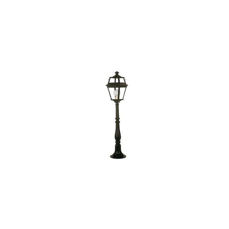 Lampadaire Dommartin et lanterne Plessis noir