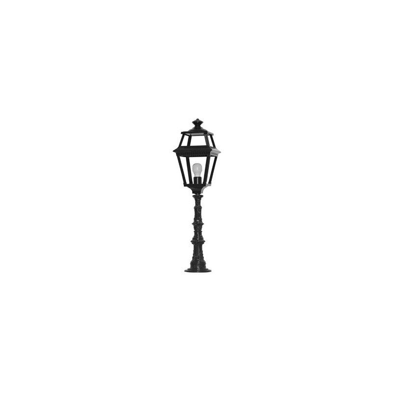Lampadaire Joinville et lanterne Plessis noir