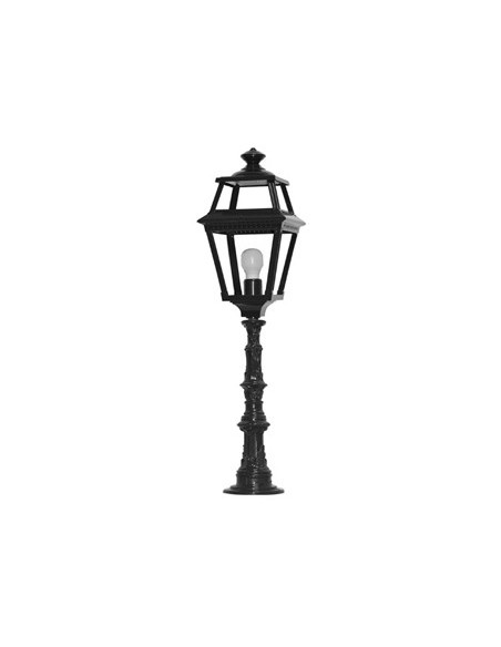 Lampadaire Joinville et lanterne Plessis noir