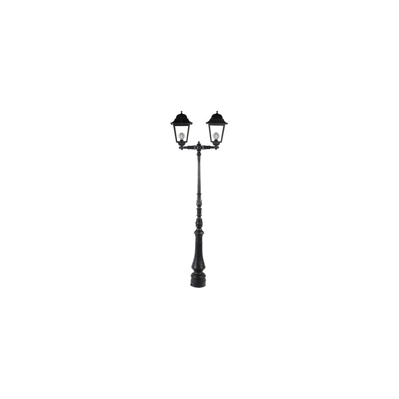 Lampadaire Vallage bouquet Garance et lanterne Chambord