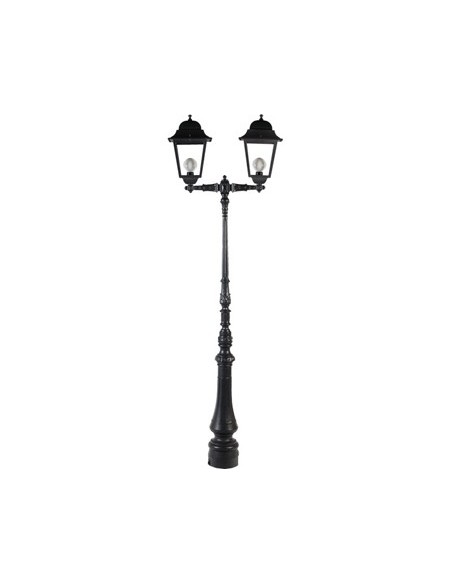 Lampadaire Vallage bouquet Garance et lanterne Chambord