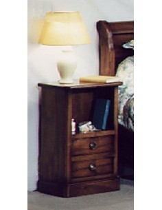 Chevet 2 tiroirs + 1niche