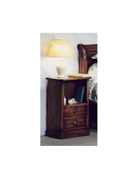 Chevet 2 tiroirs + 1niche