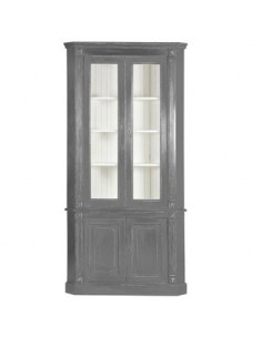 Bibliothèque 2 vitrines TOSCA