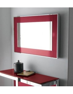 Miroir en bois laqué ELIOT Sambométal