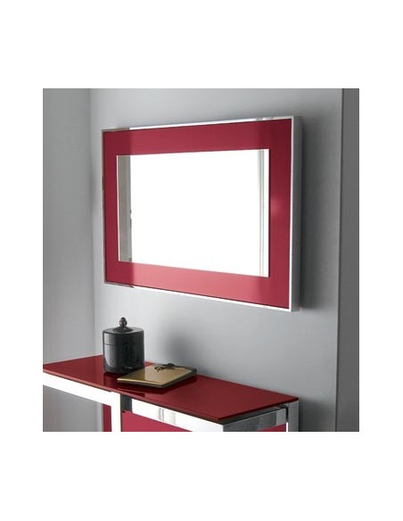 Miroir en bois laqué ELIOT Sambométal