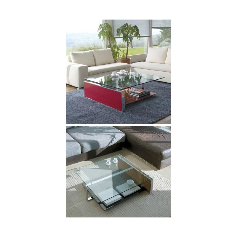 Table basse carrée FAN Sambométal