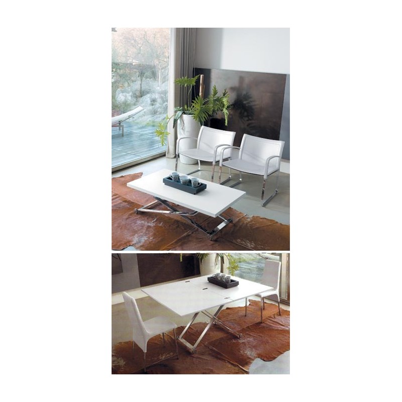 Table basse relevable PUNTO Sambométal