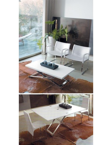 Table basse relevable PUNTO Sambométal