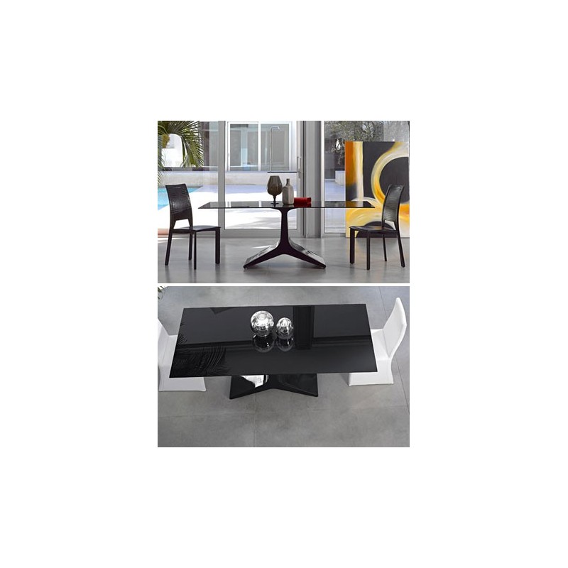 Table laquée REALE Sambométal