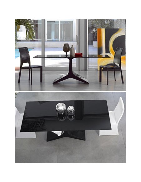 Table laquée REALE Sambométal