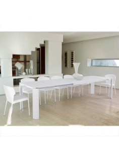 Table extensible ARTHUR blanche 2