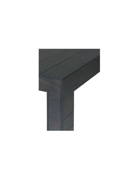 Table rectagulaire FEM en chêne teinté