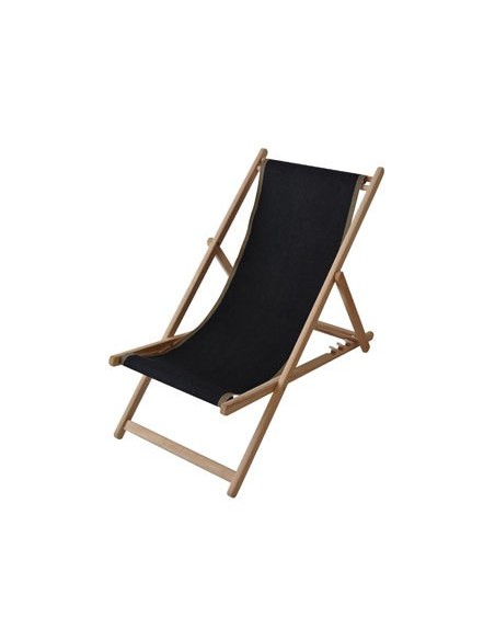 Chilienne Uni Noir bord taupe Toiles du soleil