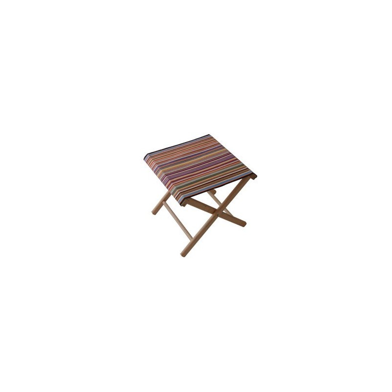Pliant pêcheur Tom bis multicolore Sunbrella Toiles du soleil