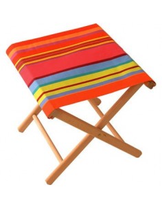 Pliant pêcheur Bonbon Plume Sunbrella Toiles du soleil