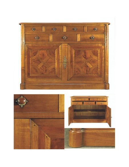 Buffet trois quarts PAYS DE RANCE réf. 551, mobilier préparé et reconditionné