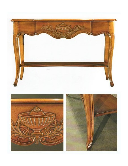 Console provencale René TROTEL ref 562, mobilier préparé et reconditionné