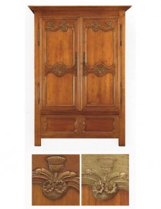 Armoire du PAYS PAGAN réf. 59, mobilier préparé et reconditionné