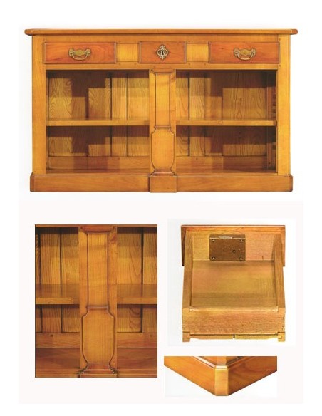 Console bibliothèque du TRÉGOR réf. 682, mobilier préparé et reconditionné