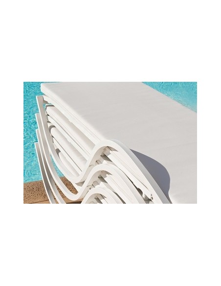 Sur-matelas pour bain de soleil PILOTIS