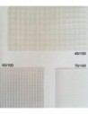 PVC souple 50/100 ARMÉ au mètre, largeur 250 cm, largeur du quadrillage 6 x 6 mm