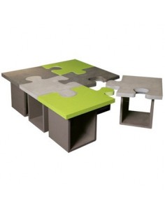 Table basse PUZZLE béton réf. 994