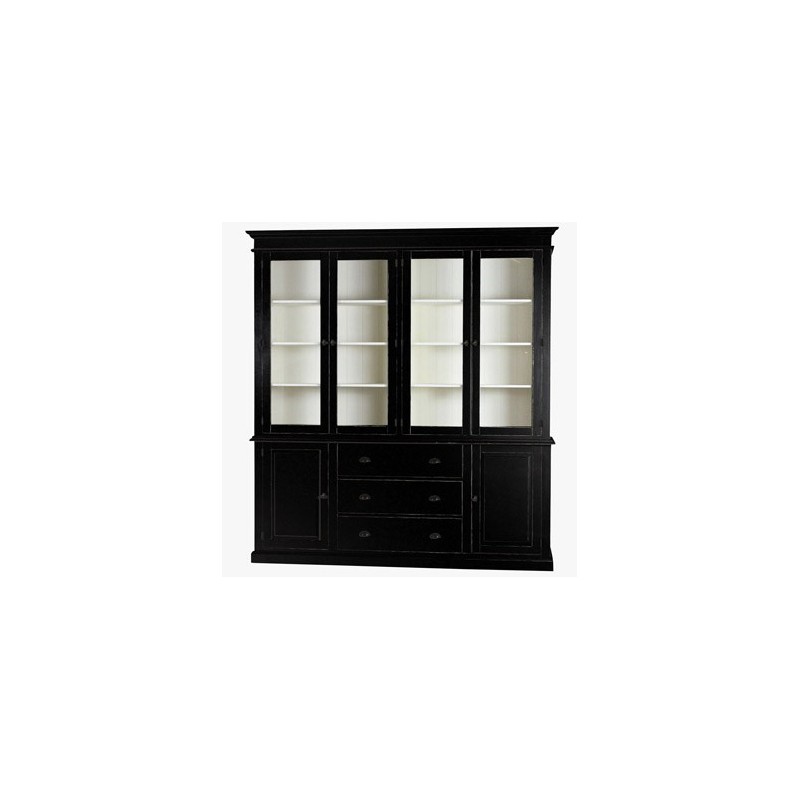 Vaisselier Nera 4 vitrines