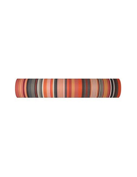 Roussillon sunbrella noir/tomette 175 cm Toiles du Soleil