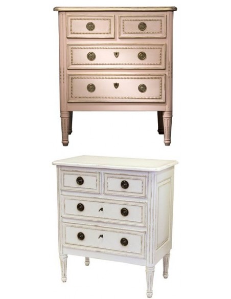 Petite commode LOUIS XVI perlée