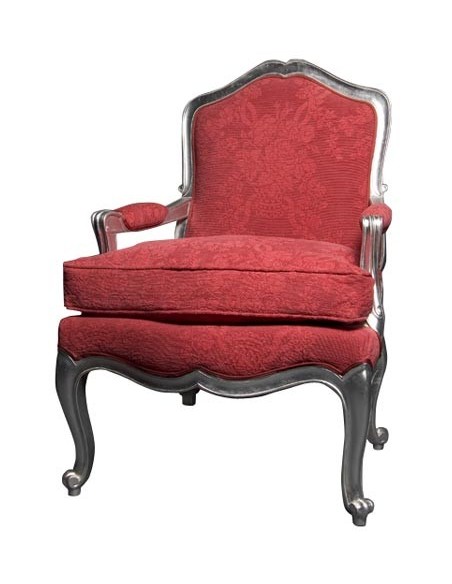 Fauteuil LOUIS XV gourdin - mouluré