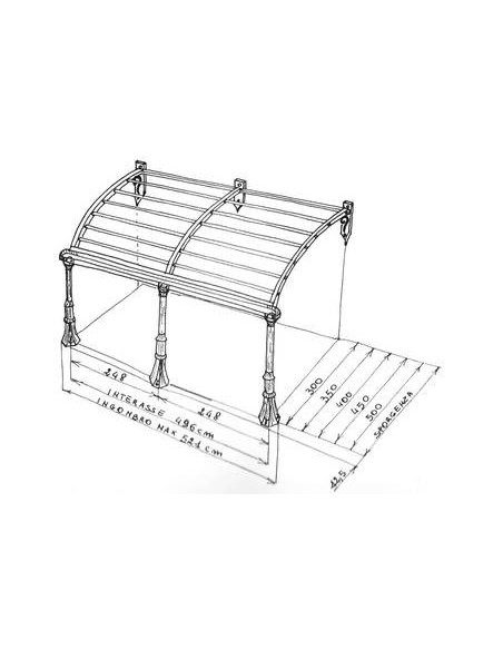 Pergola LUNGA 521