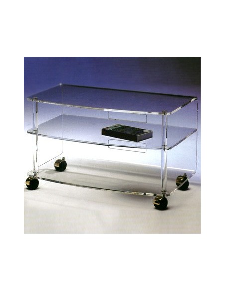 Meuble tv video en plexiglass jonc 700.