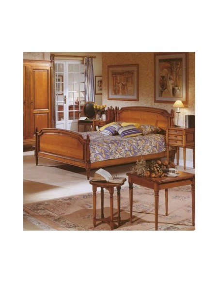 Lit floriane style louis xvi, 140 x 190