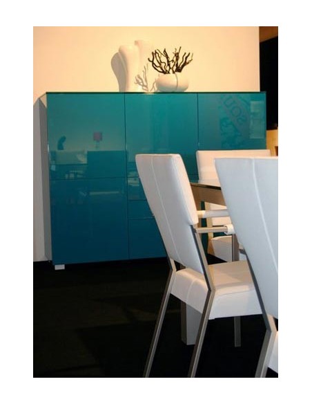Buffet haut 5 portes 3 tiroirs Karat