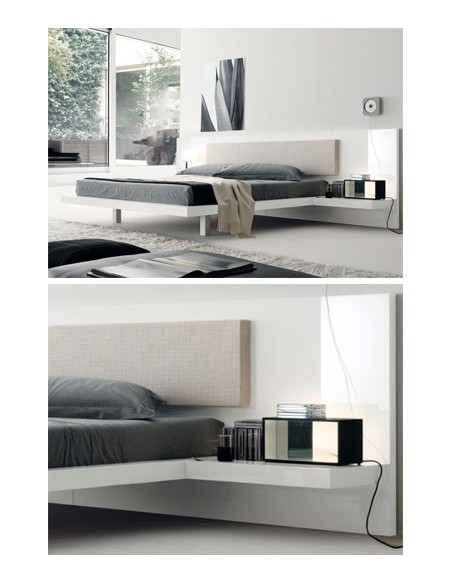 Lit Ala sur pieds avec sommier 160x200