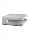 Table basse carrée double plateaux Karat